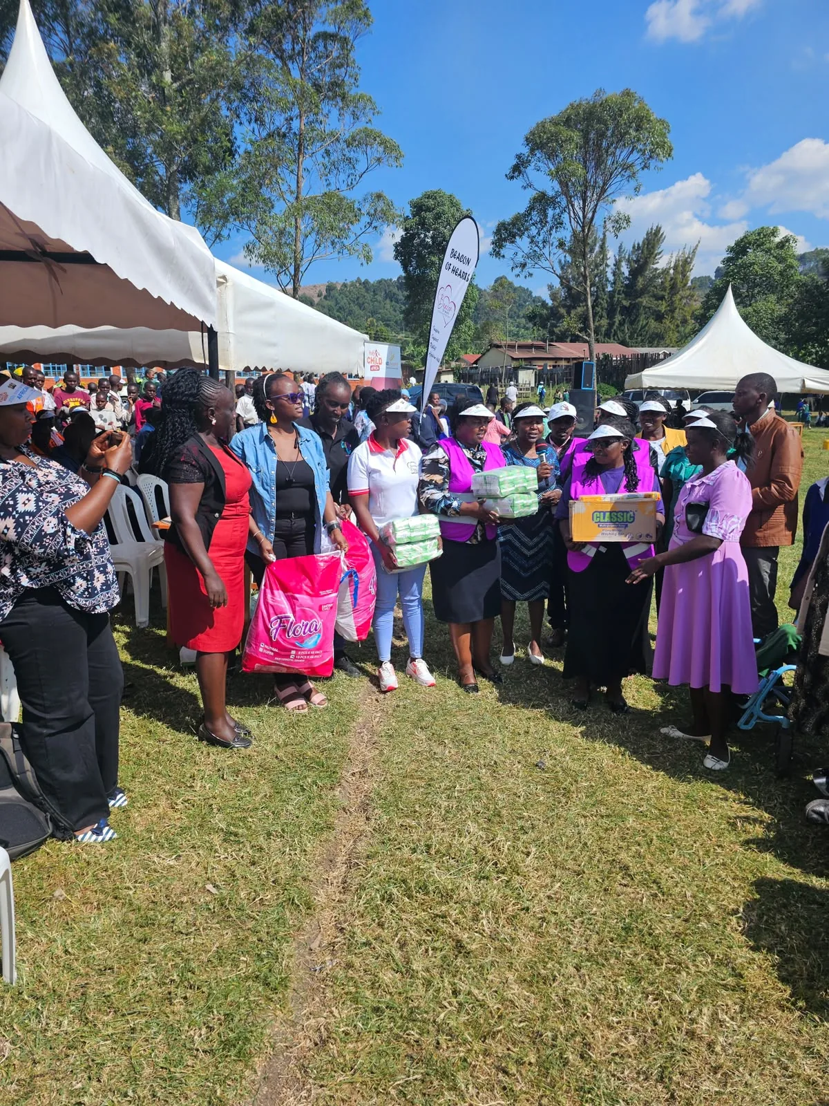 Beacon of Hearts International Children's Day community activity
