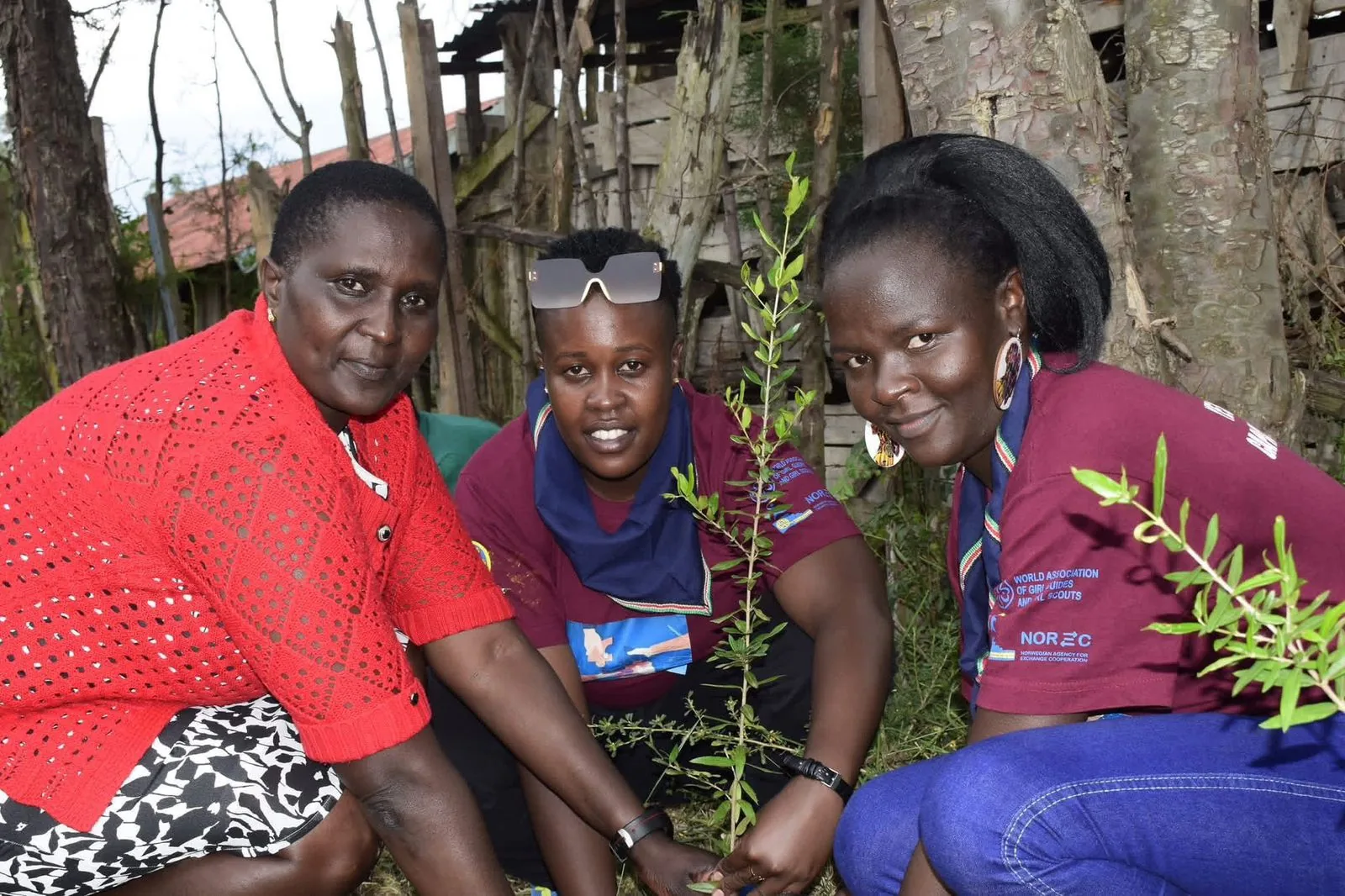 Beacon of Hearts tree planting activity in Sigorian